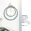 A wall clock with a deer head details Picture
